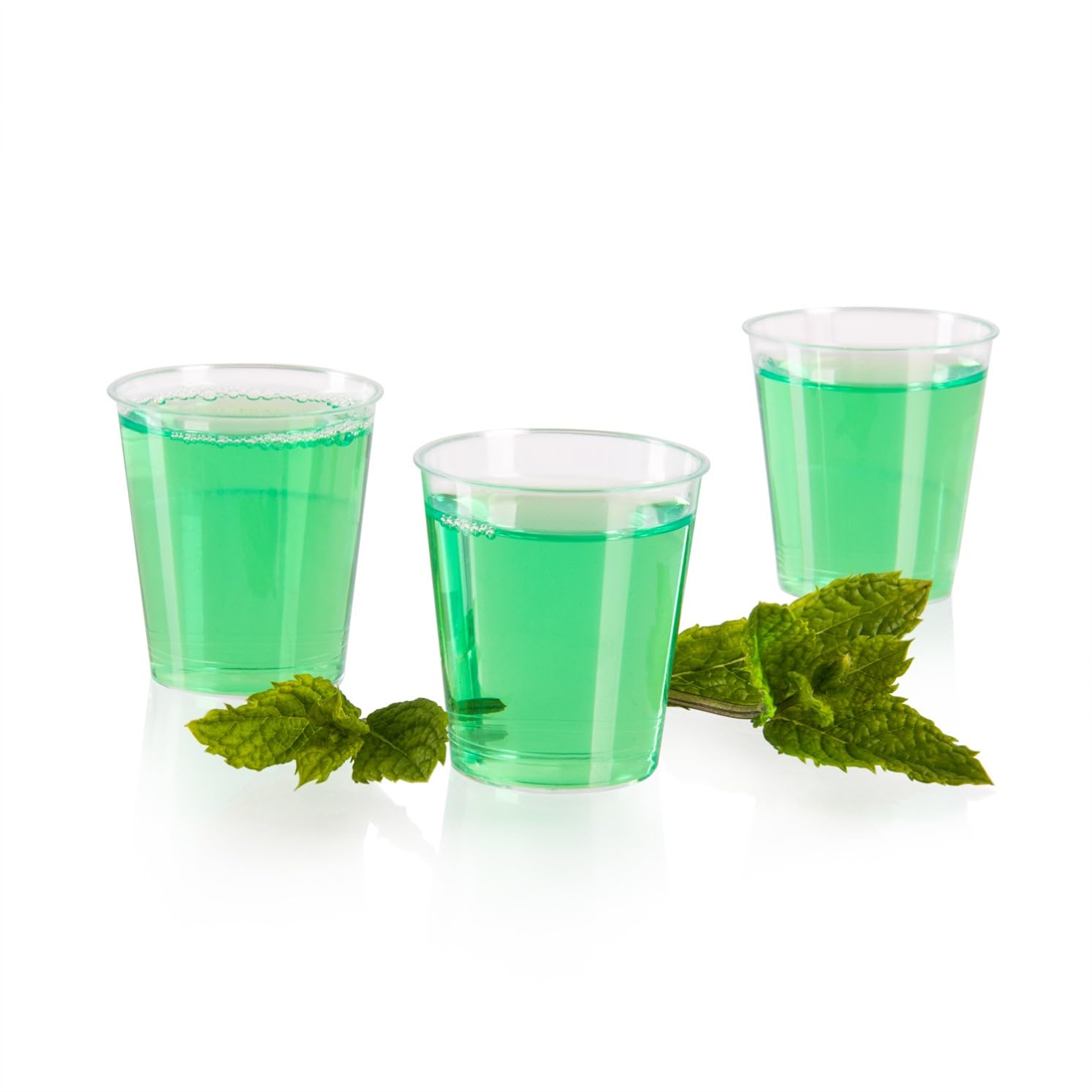 Blumtal Vivaloo Confezione Bicchieri Shot in plastica riutilizzabili - Bicchierini Shot lavabili in lavastoviglie - Bicchieri trasparenti con segno di calibrazione (1000 Bicchierini)