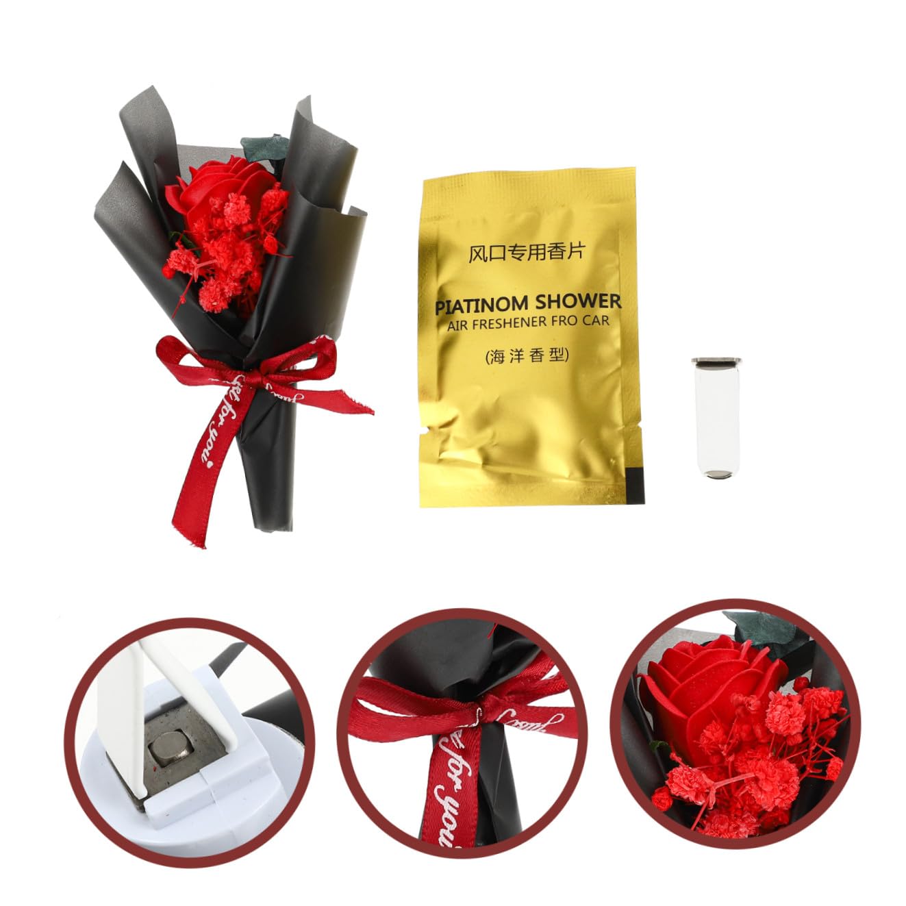 4pezzi Clip Per Auto Secchi Profumatore Per Auto Facile Installare Accessorio Per Per e