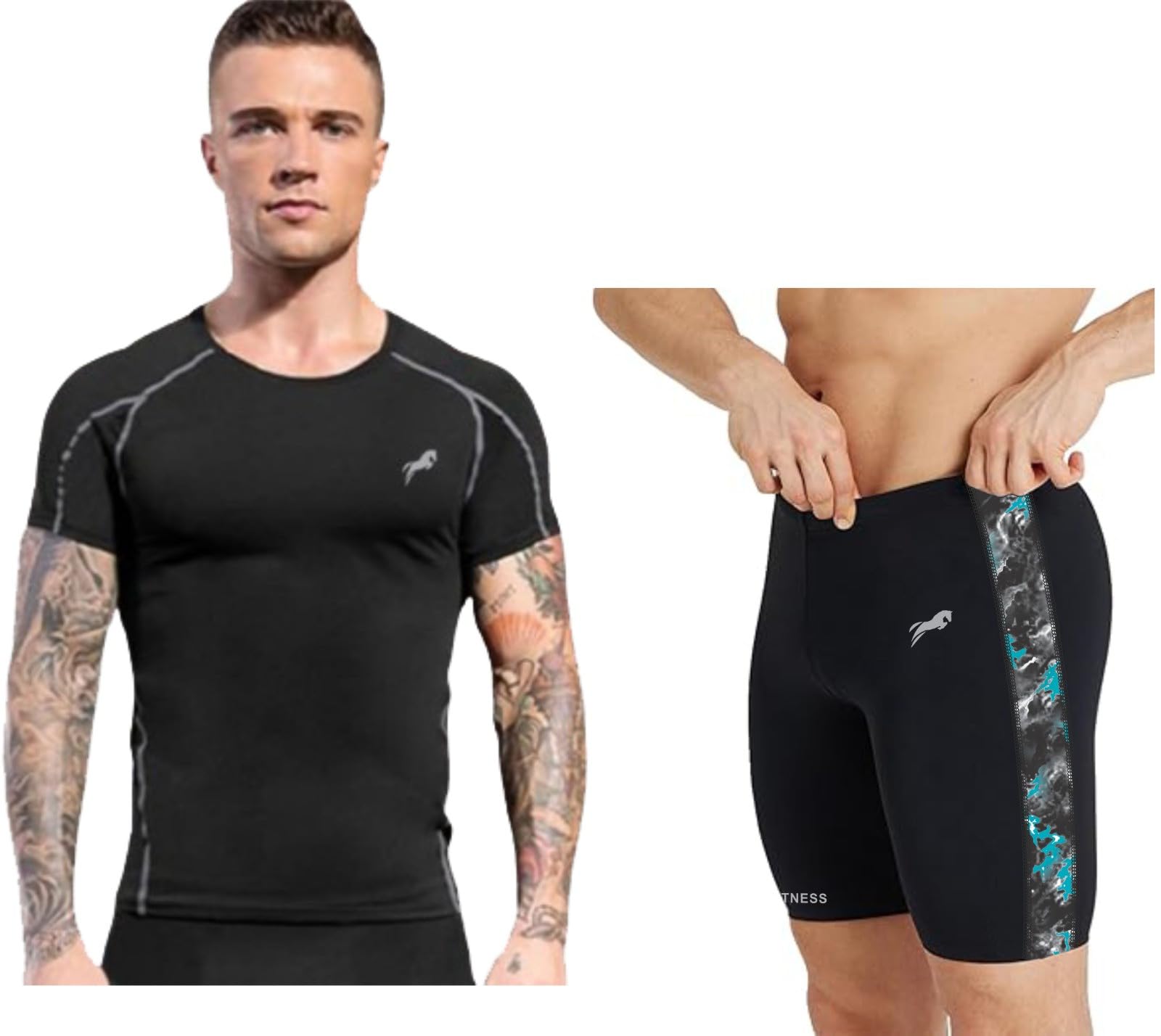 Swimwear Half Sleeve T-Shirt and Shorts for Men & Women