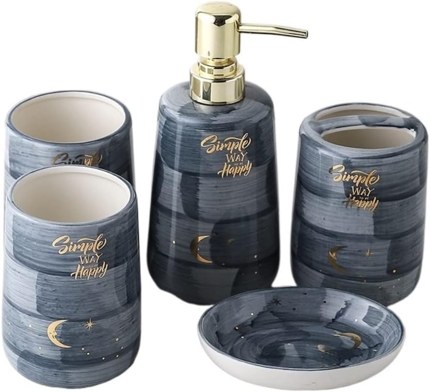 Bath Accessory Set Bathroom Accessories Set Bathroom