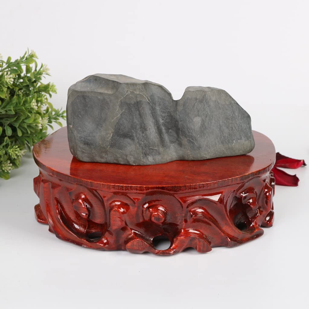 Stojak na rośliny, doniczka ogrodowa riser okrągła podstawa bonsai figurka domowa stojak ekspozycyjny do wnętrz stojak na kwiaty drewniany wazon stojak na rośliny domowe stojak ekspozycyjny na doniczki do salonu wejścia