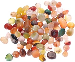 IMIKEYA Decoração Ao Ar Livre Decorações De Tanque De Peixes Plantadores Externos Pedras De Vidro Para Decoração Pedras Decorativas Aquário Seixos Polidos Decoração Pedras Decoração De