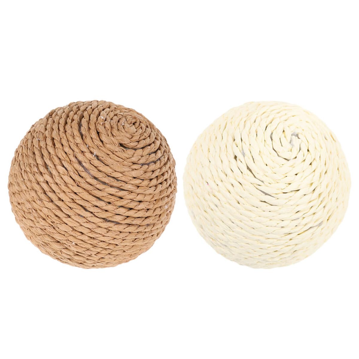 Sturdy Large Sisal Cat Scratcher Balls Interactive Jute Rope for Indoor Cats and Furniture Protection