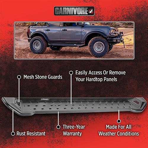 Estribos Carnivore para Ford Bronco 4 Puertas 2021-2023 miniatura 5