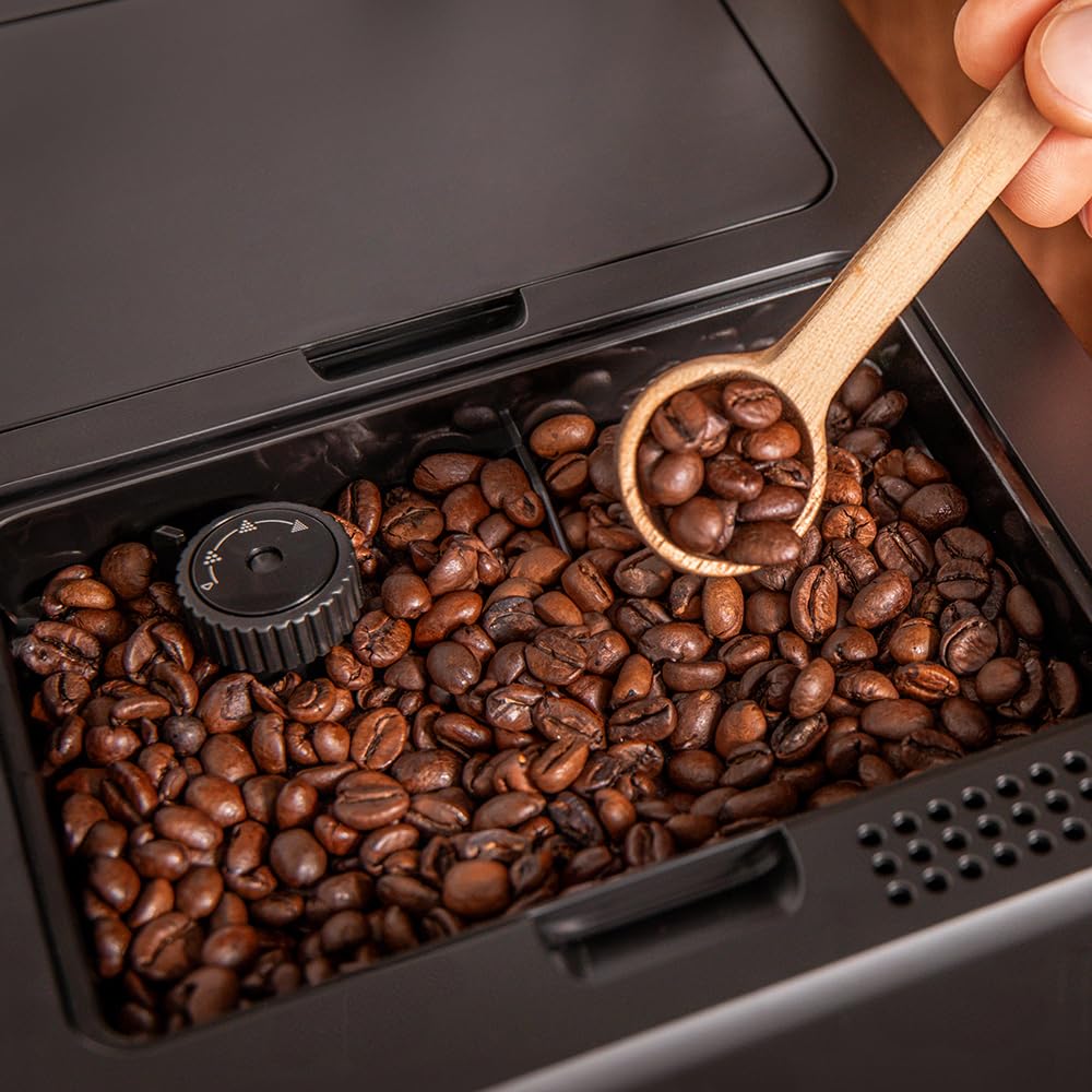 Cecotec Macchina da Caffè Espresso Manuale e Cappuccino Cremmaet Compactccino Connected Black Rose. 30 Varietà, Serbatoio latte 400ml, Serbatoio dell'acqua da 1,1L, Schermo TFT, 19 Bar, Thermoblock