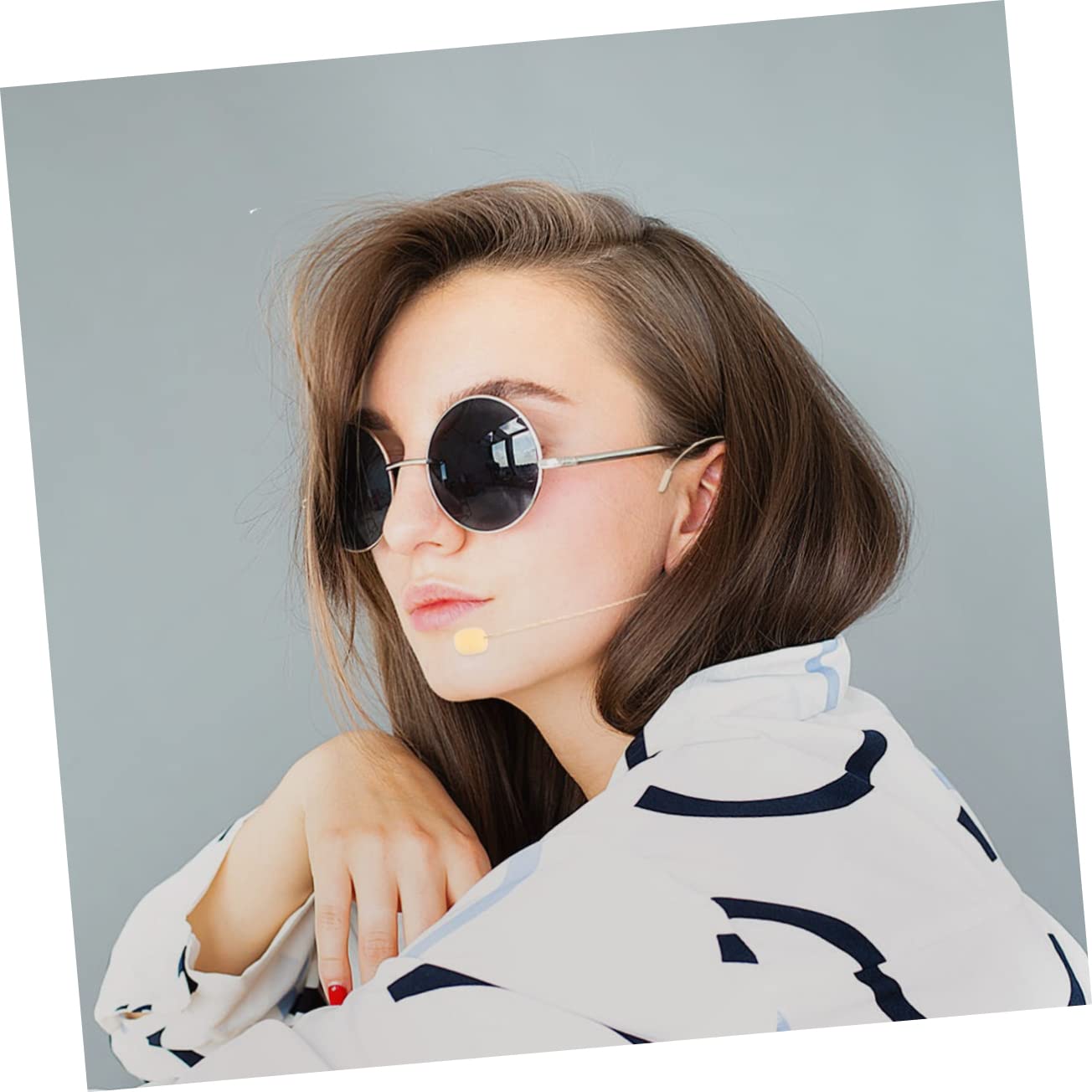 LIFKOME Wired Headset Mic Vocal Microphone Amplifier for Singing Teaching Lectures