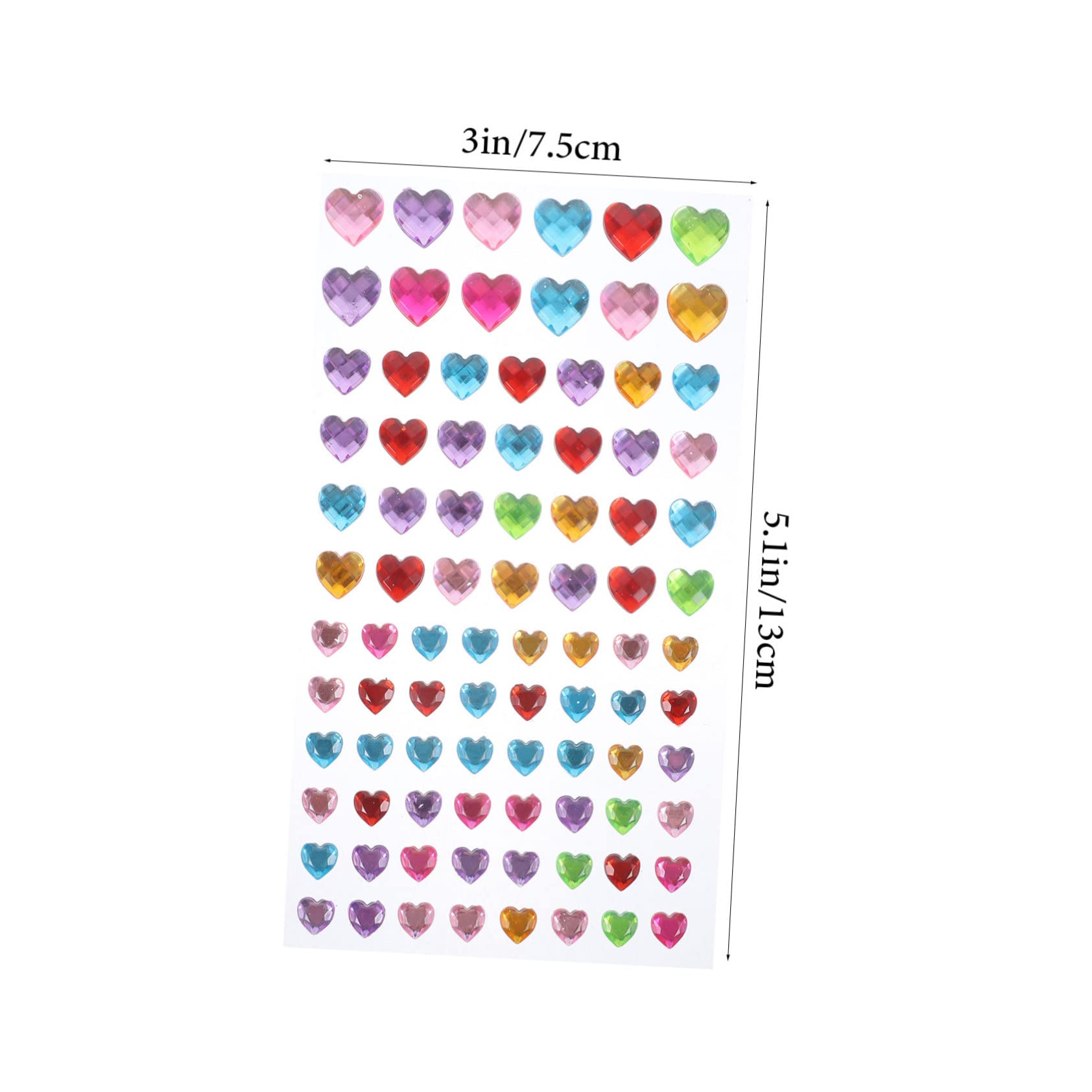 3 Set Adesivi Per Autoadesive Per Decorazioni Facciali E Progetti Te Colorati Per Nail Art E Crafting 12 Fogli*3