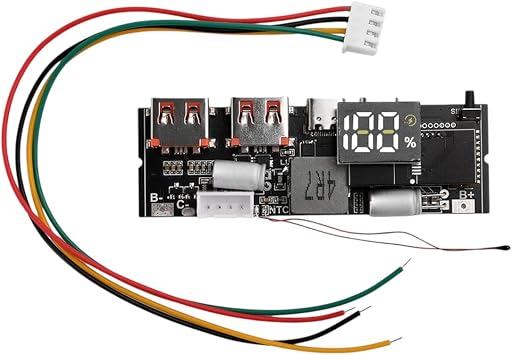 5S100W | Qc3.0 3S 4S 5S 65W 100W Power Bank Double C Port Two Way Charge Mobile Module 18650 Temperature Protection Power Supply New 2026 High for Reliable Electronic Component