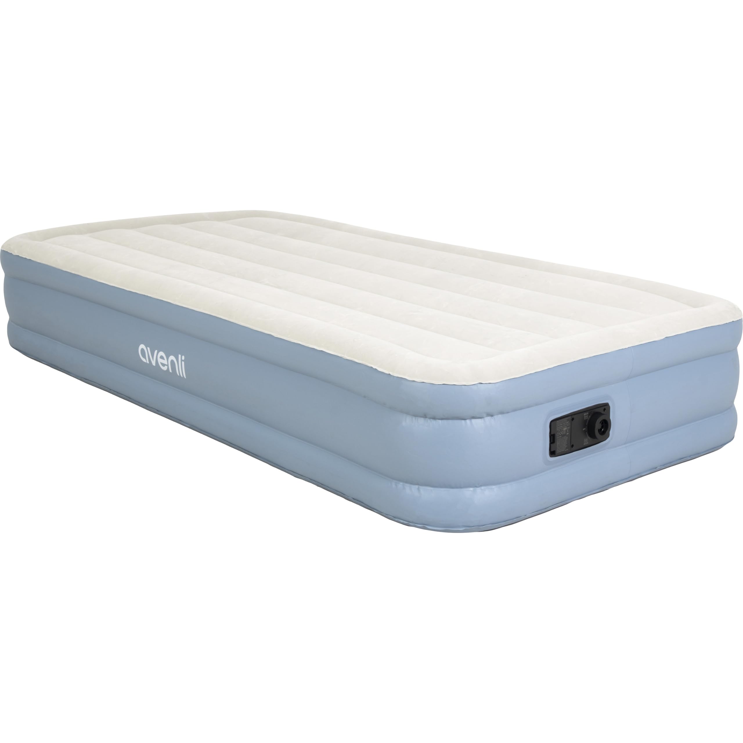 AVENLI Materasso gonfiabile autogonfiabile Twin-Size 191x99x33 cm, 1 persona, I-Beam, autogonfiabile, fino a 100 kg, grigio, campeggio letto ospiti outdoor