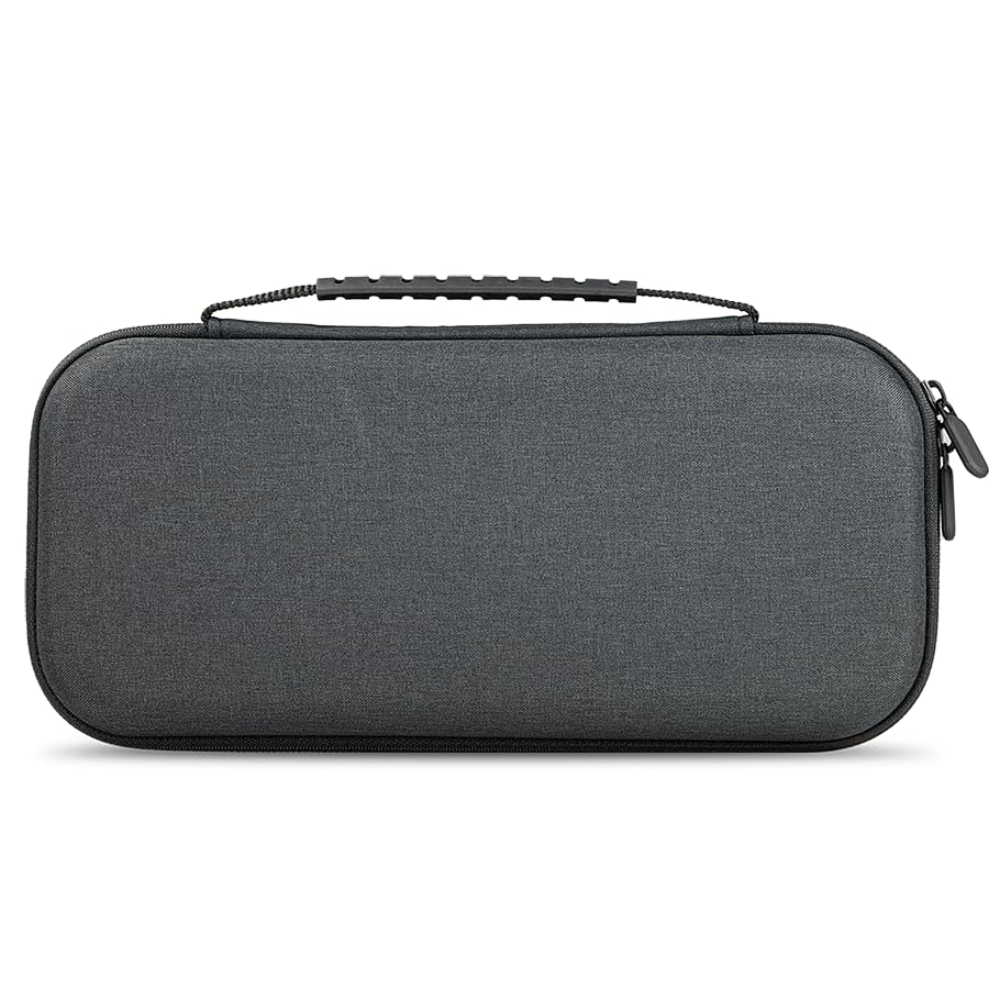 Portable High-density Fabric+EVA Carrying Case for ROG XBOX Ally/Ally X Game Console Gaming Accessories Protective Scratch-resistant Shockproof Anti-Drop Storage Bag with Shock-Absorption Lining