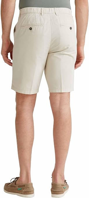 Pantaloncini Uomo United Colors Of Benetton | Cotone E Modal | Tinte Unite Con Tasche - 2