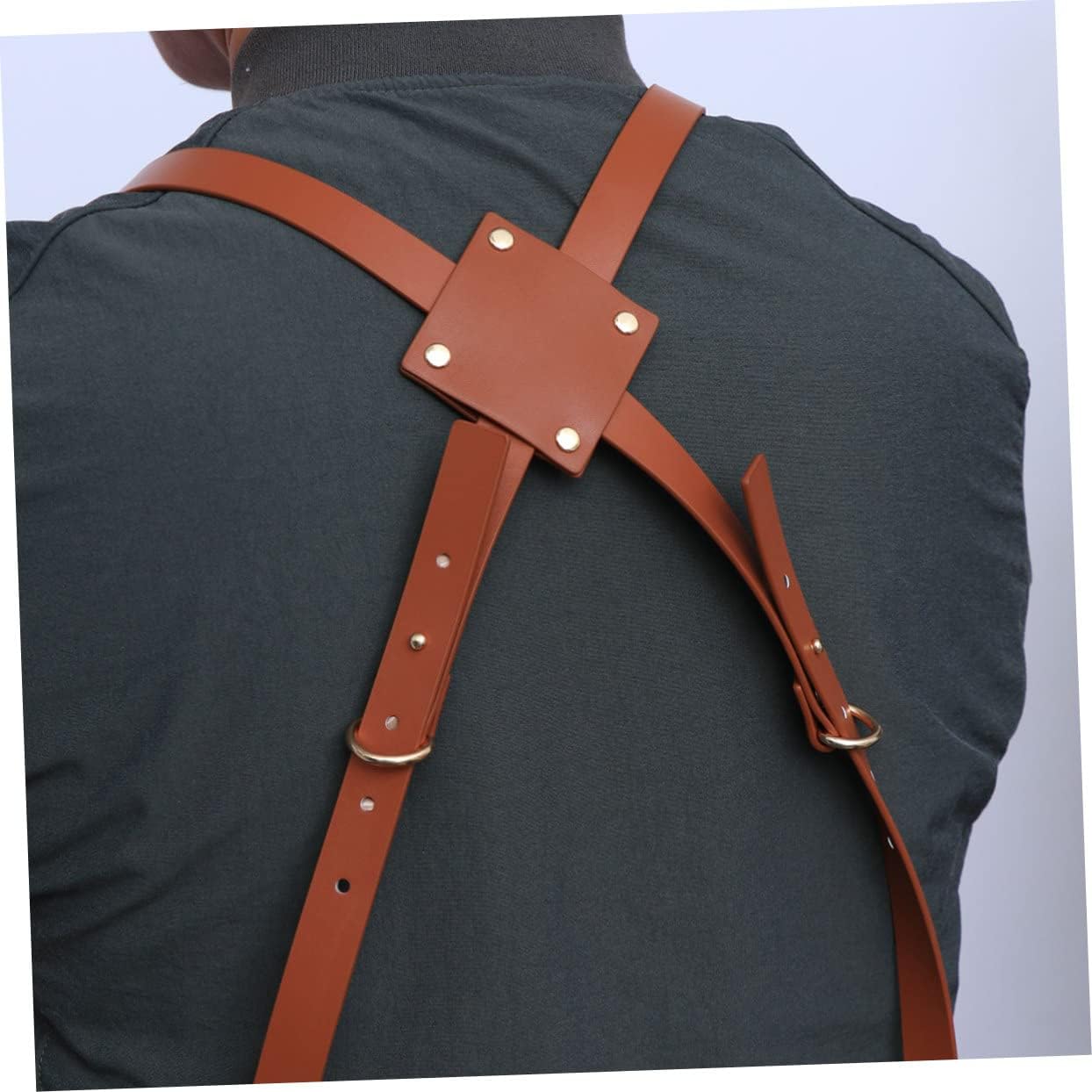 Chef Apron Hairdresser Apron Bib Waiter Pocket Barber Cape Multi Use Pocket