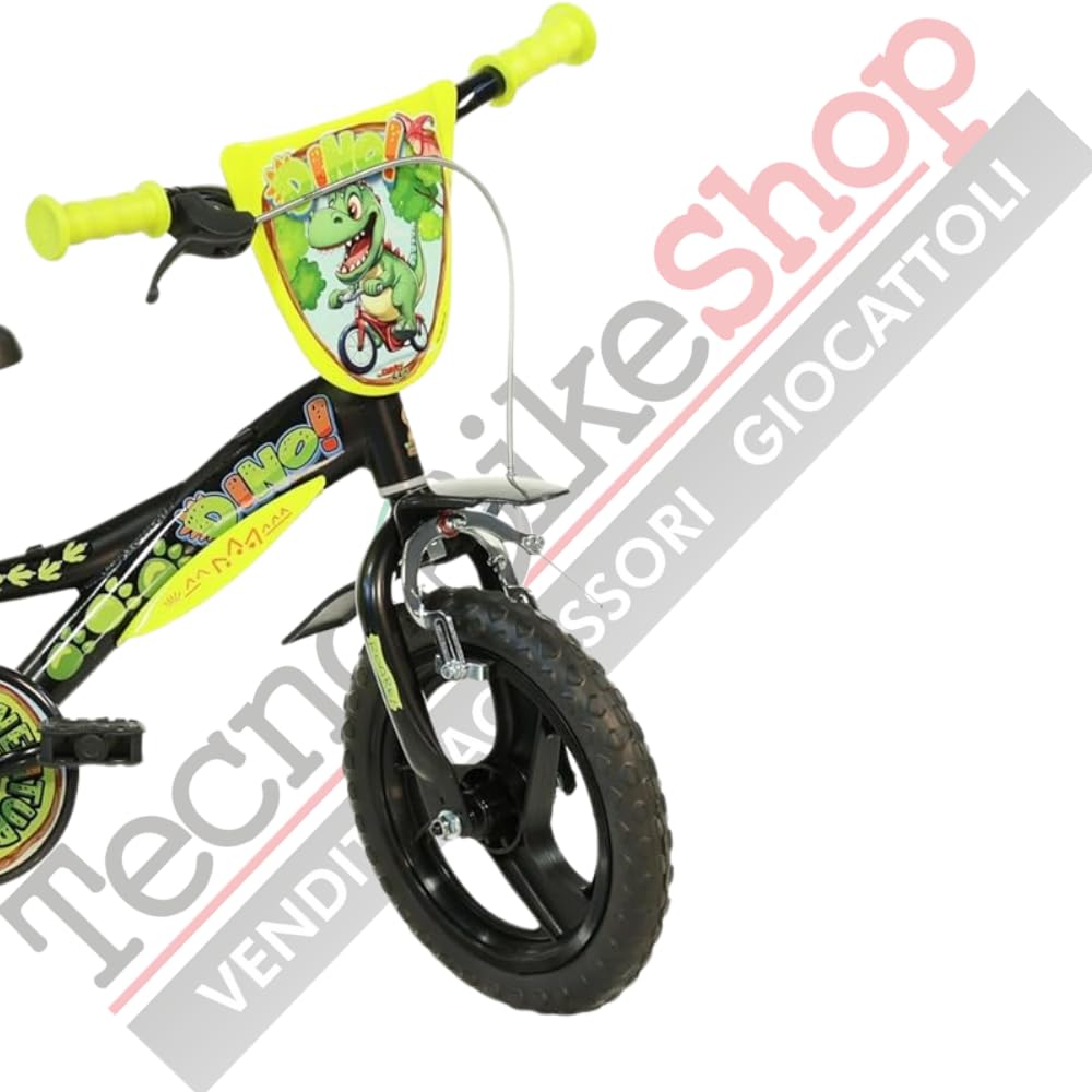 Bici per Bambino Bicicletta Dino Bikes Dinosaur Dino T Rex - Taglia 12"