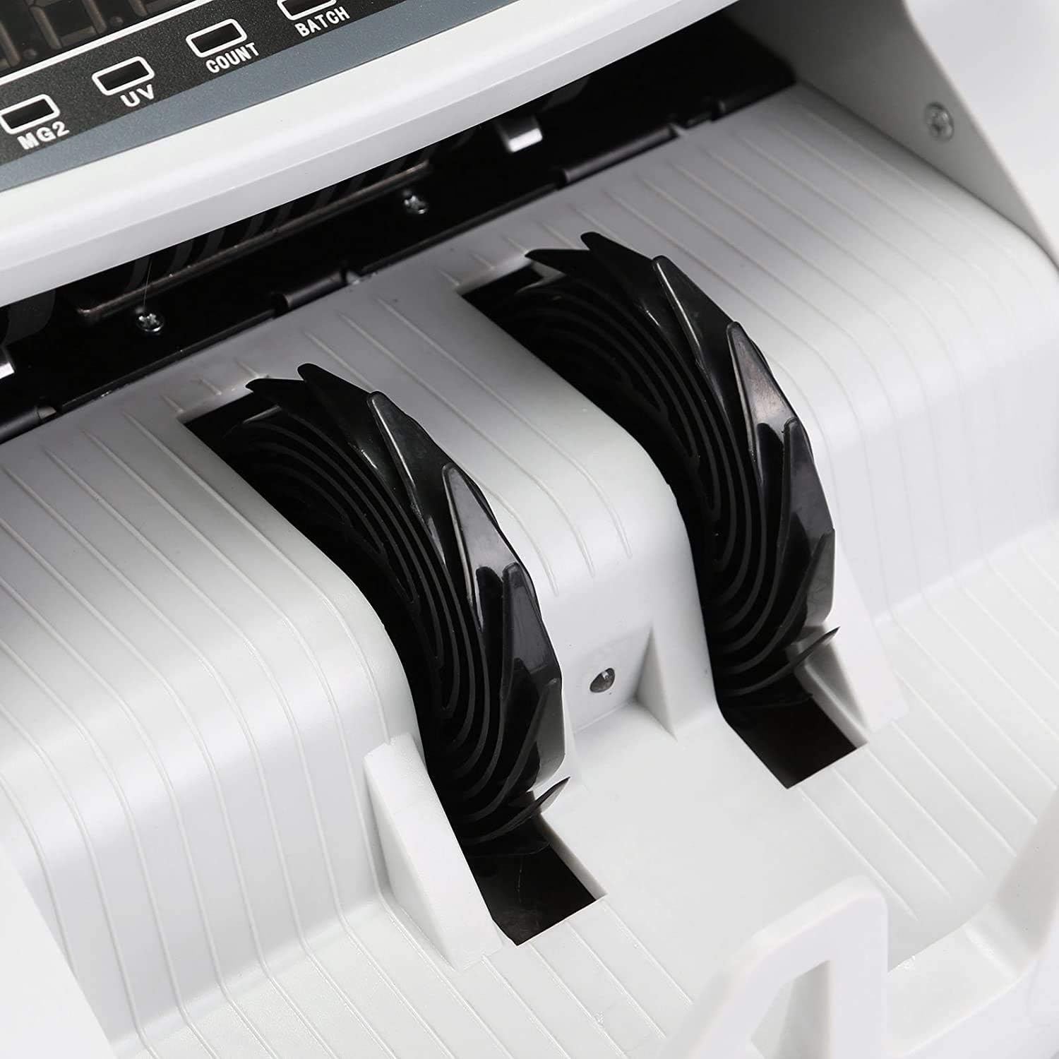 SQUADO - Conta Banconote Professionale Con Rilevatore Di Banconote False E Doppio Display Led