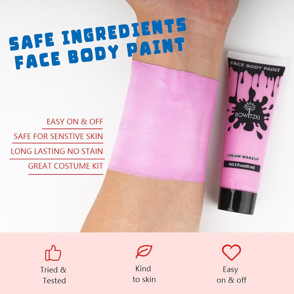 MOWRA FACE＆BODY CREAM Brosky Face and Body Paint Cream – Bowitzki