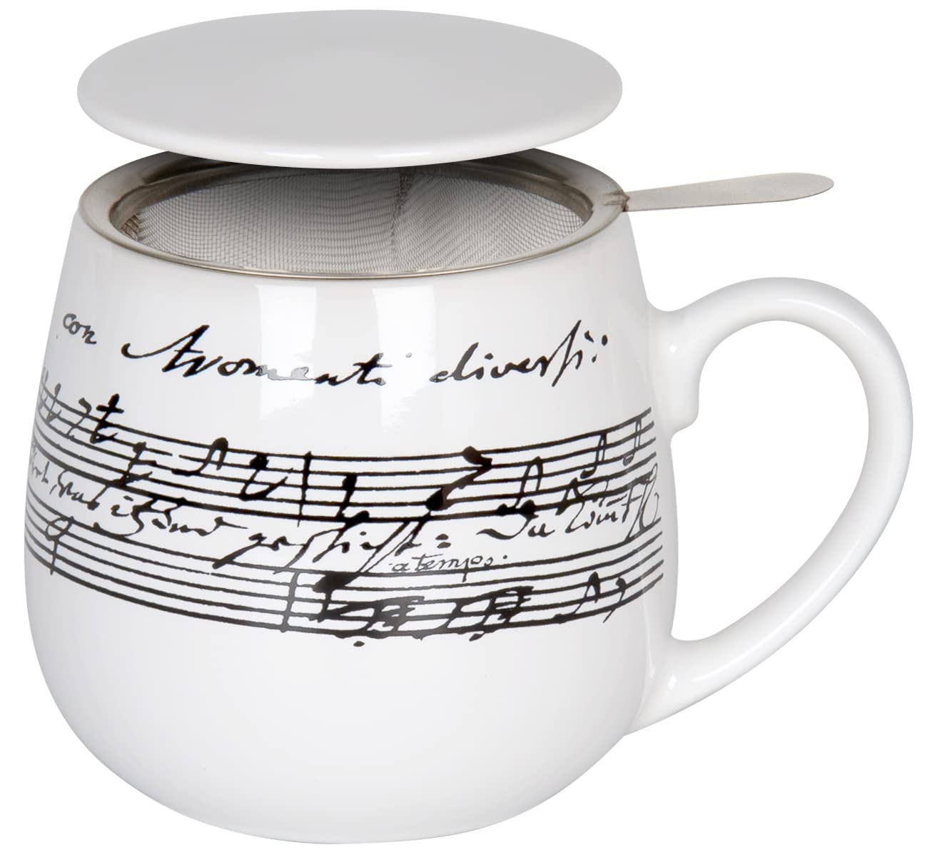 Tazza Musicale Könitz 1113301830 In Porcellana 0,46 L – Lavabile In Lavastoviglie - 2