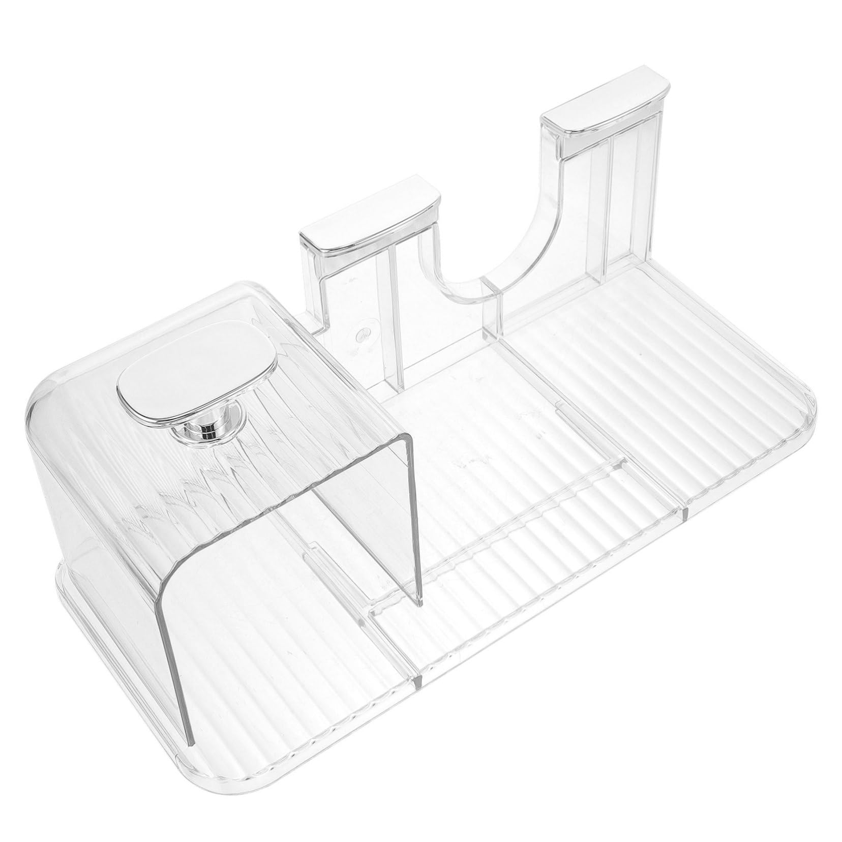 Ipetboom Stable Hair Dryer Wall Mount Holder Easy Install Bathroom Dryer Organizer