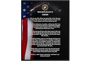 USMC American Flag Wall Art: Semper Fi Spirit, Patriotic Decorations
