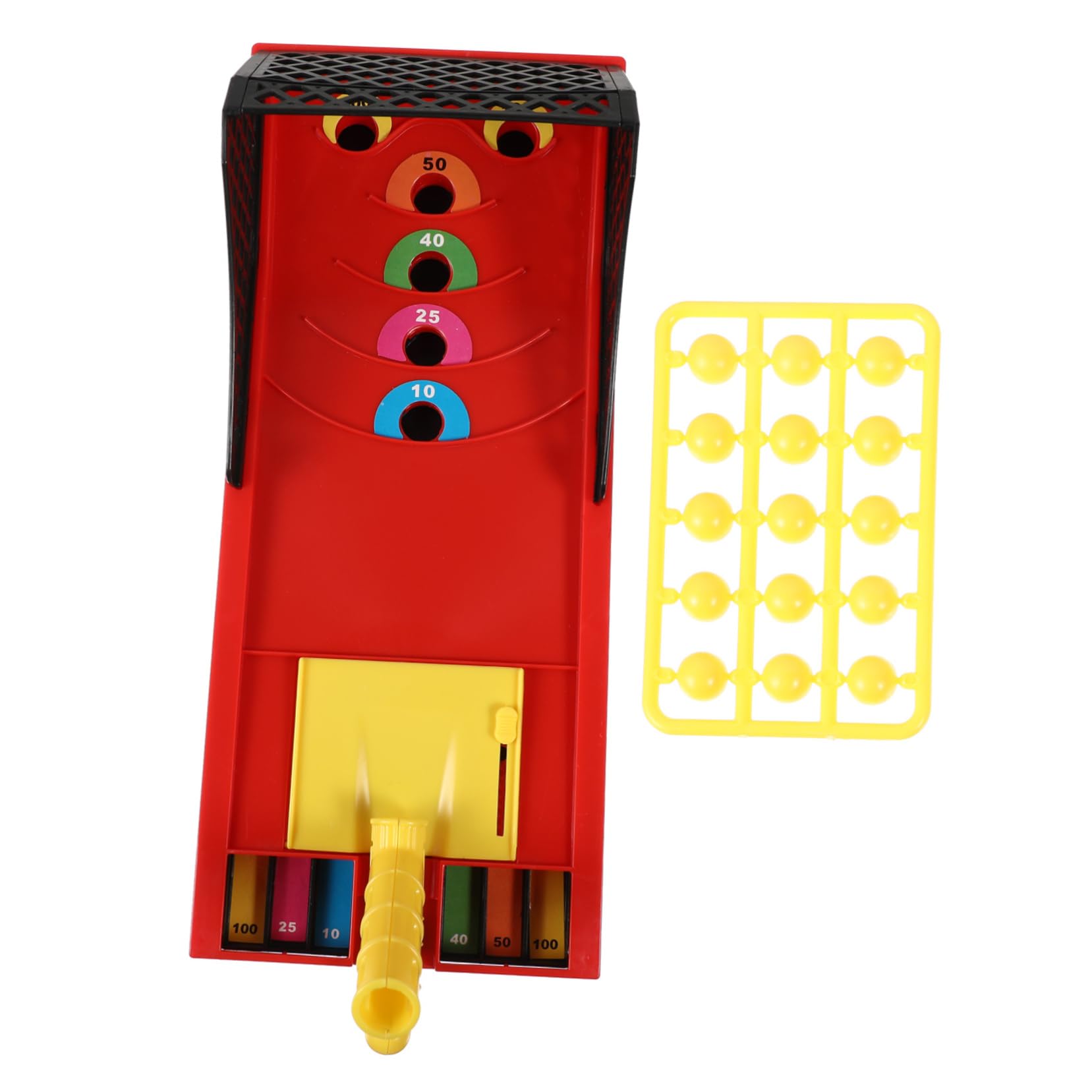 SUPVOX Compact Basketball Machine for Boys and Girls Fun Desktop Game Toy Brightly Painted Boys and Girls Basketball Toys