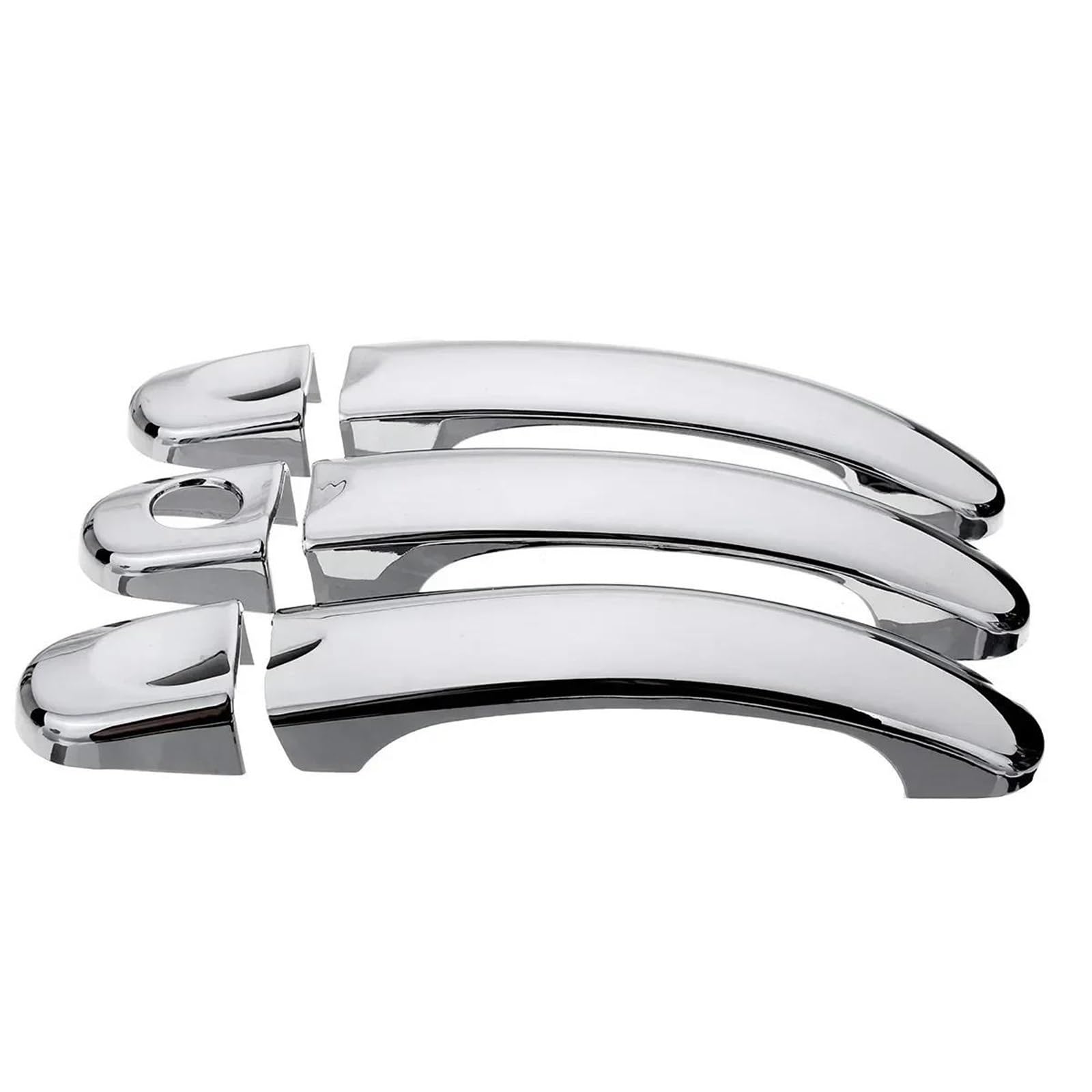 YESKIT Car 3 Door Handle Cover Trim for VW for Multivan 2003-2013