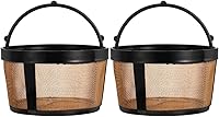 Vista 1 de Healifty 2 unids filtro de café Stainer Steel Strainer Duo Coffee Accessory Filter Replacement Coffee Maker Filters Coffee Supply Coffee Strainer