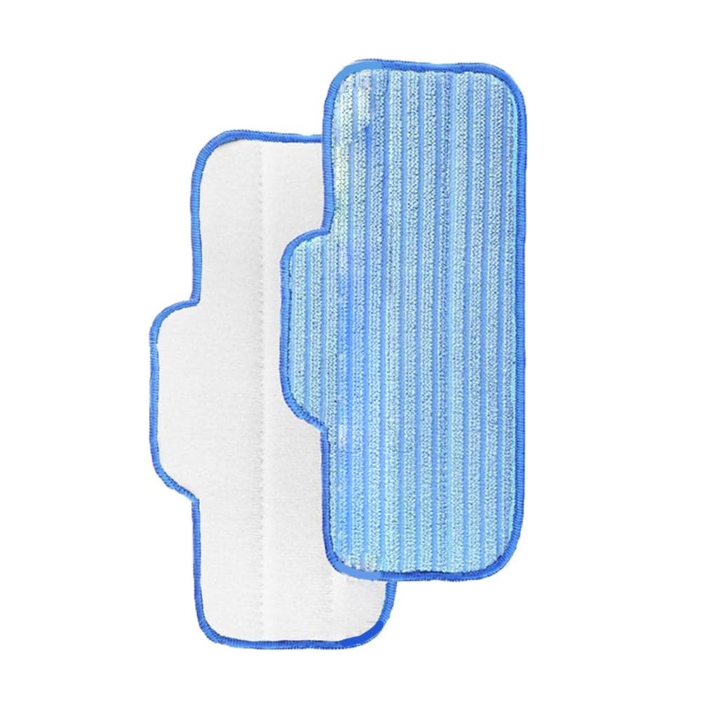 EasyByMall Lot de 10 serpillères réutilisables en microfibre pour nettoyeur à vapeur Dupray Neat, tampons de rechange lavables pour nettoyer en profondeur les sols et les surfaces