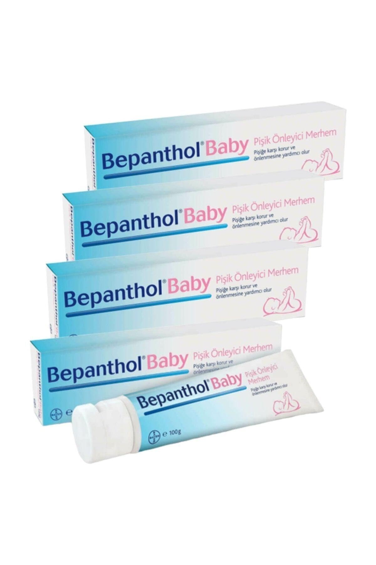BEPANTHOL Baby Pişik Önleyici Merhem 100 gr 4 Adet P01828