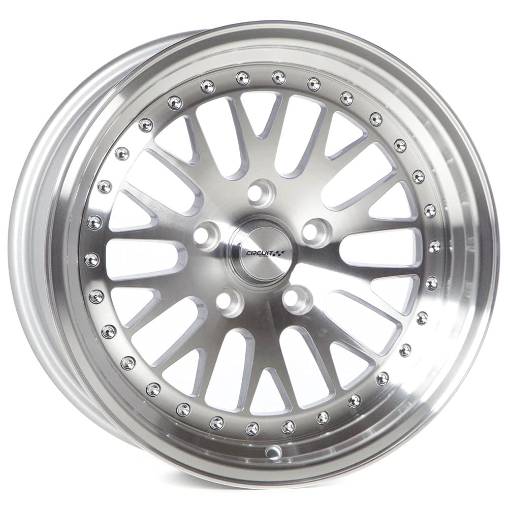 Circuit Performance CP21 16×8 Silver/Machined 5×114.3 [+25mm]