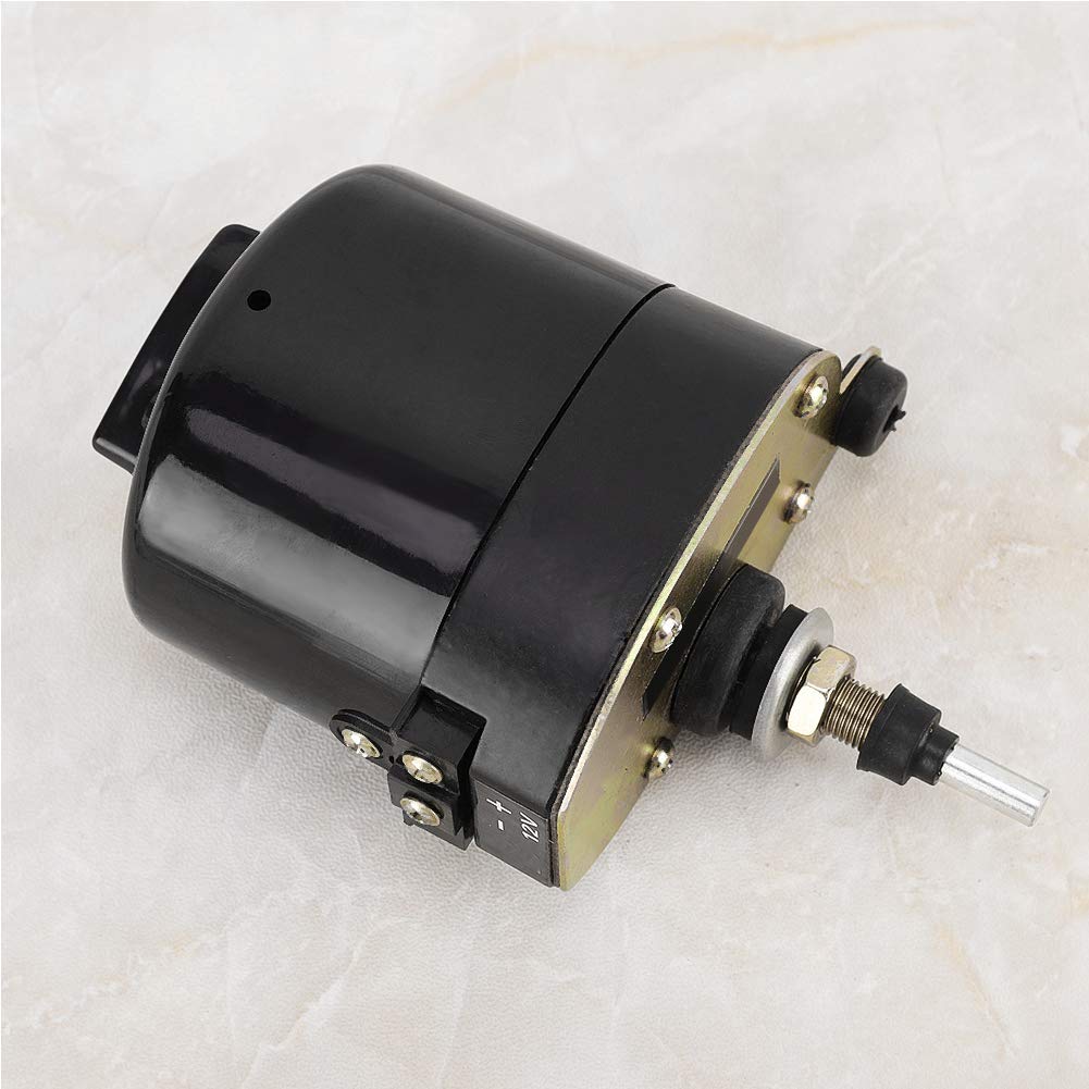 Acouto Wiper Motor 12V Fit for Tractor 01287358 7731000001 0390506510 Car Auto Windscreen Wiper Motor Replacement