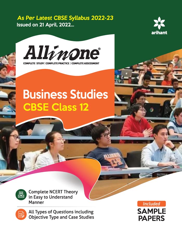 CBSE All In One Business Studies Class 12 2022-23 Edition (As per latest  CBSE Syllabus issued on 21 April 2022)