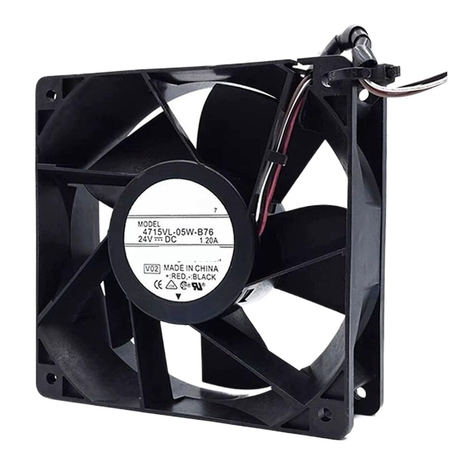 Ventilateur de refroidissement 24V pour stopper la surchauffe des composants