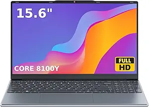 OTVOC Laptop Computer 15.6 inch, Compatible with Windows 11, Core CPU(Beats Pentium, Celeron), Up to 3.4GHz, 4GB RAM, 128GB SSD, Up to 2TB, 15.6" FHD IPS 1920x1080, for Students, Business