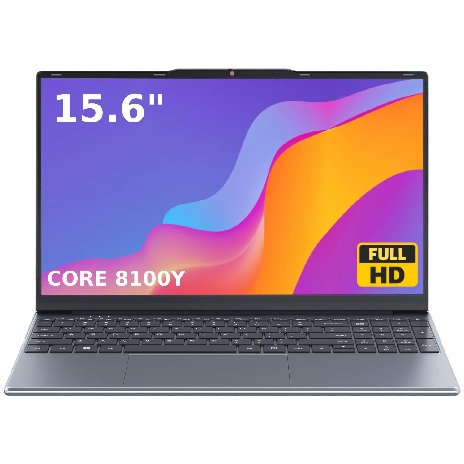 OTVOC Laptop Computer 15.6 inch, Compatible with Windows 11, Core