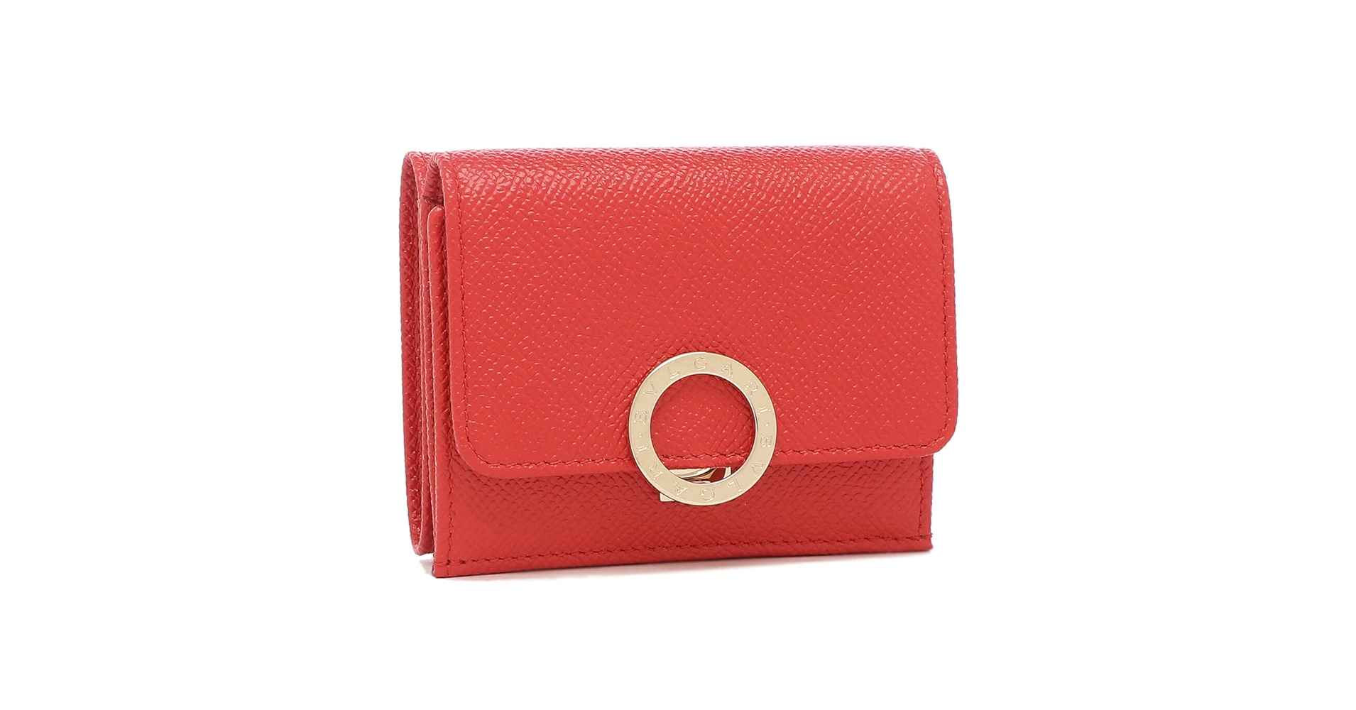 Amazon | [ブルガリ]三つ折り財布 ブルガリブルガリ レッド レディース