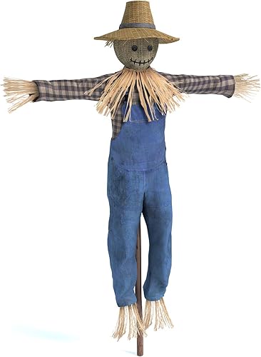 Miniatura 5 de Kit de 10 piezas de espantapájaros para disfraz de espantapájaros, accesorios de disfraz de rafia, paquete de paja seca, accesorio de fiesta,