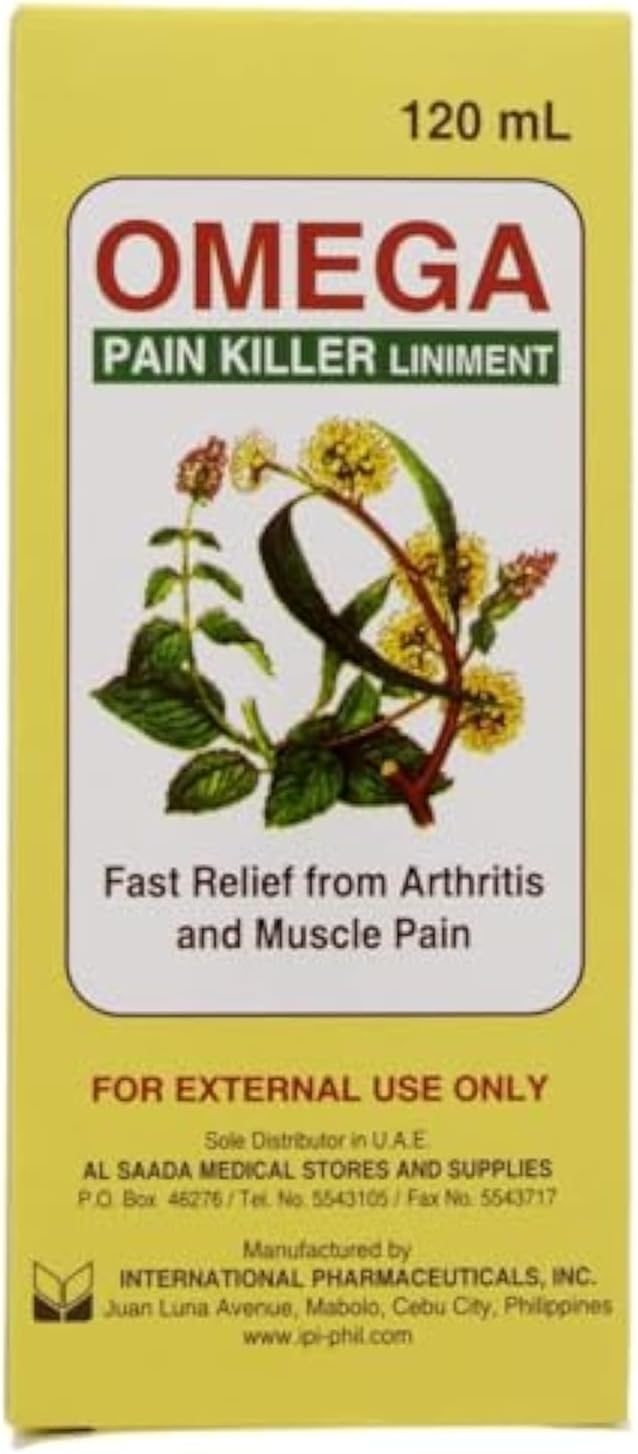 Omega Pain Killer Liniment 120ml