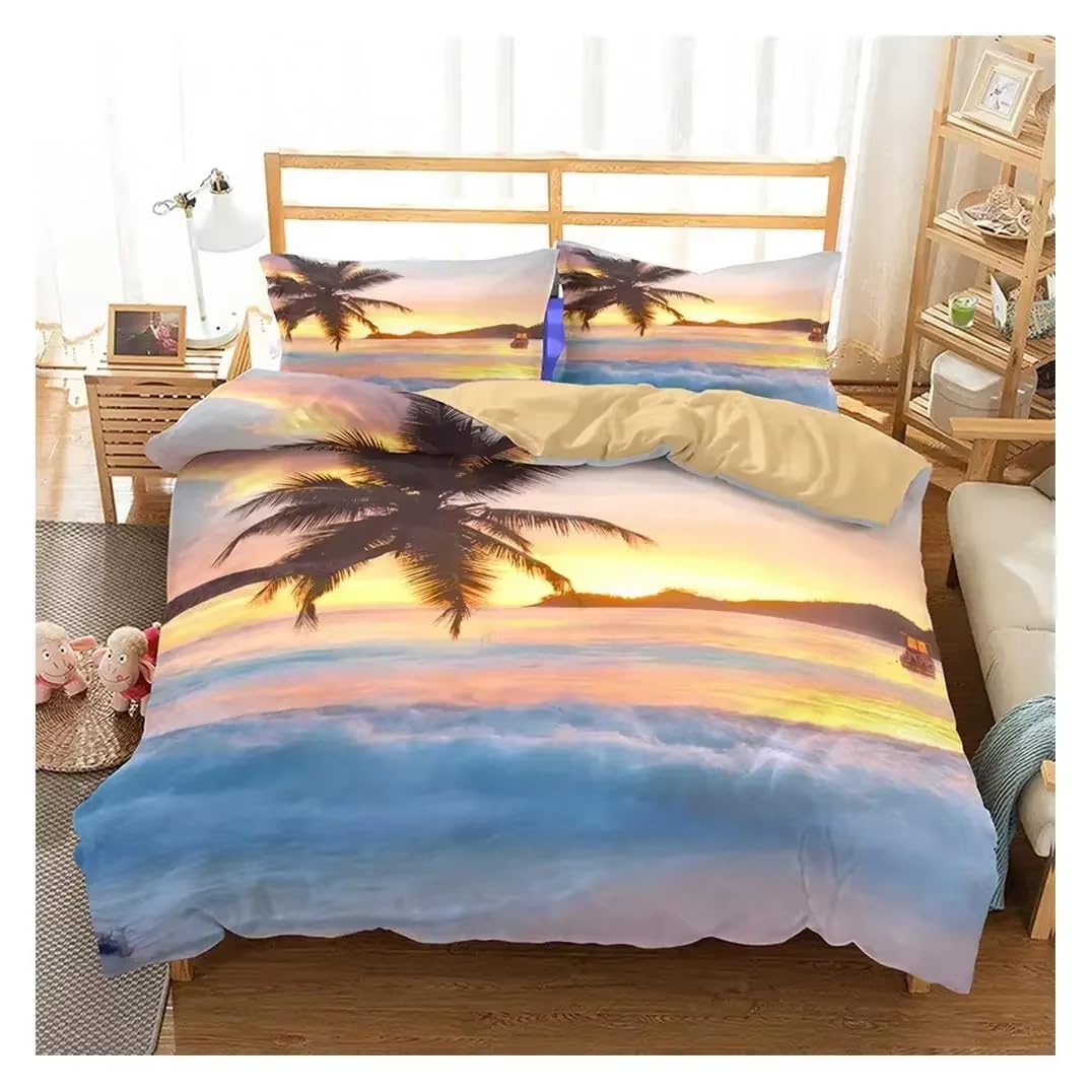 Linge de lit océan grand confort 240x260cm pour rénover la décoration de sa chambre