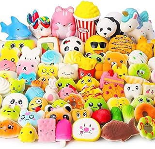 Karids squishies 10 pcs pack Jumbo Medium Mini Soft Squishy Cake/Panda/Bread/Buns Phone Straps Scented