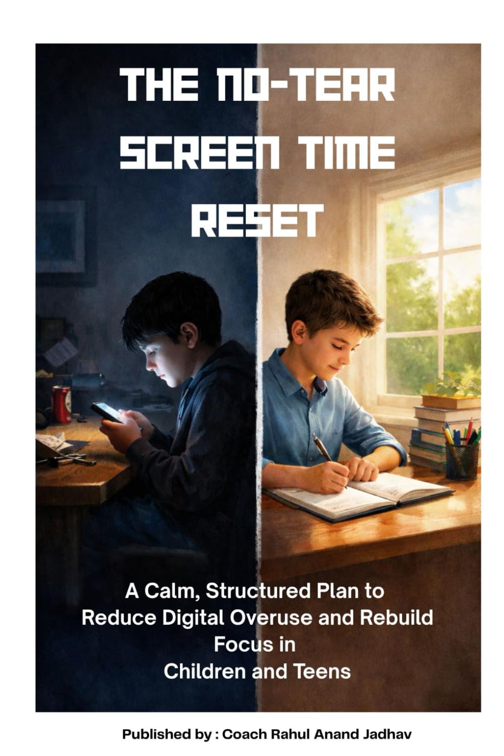 The No-Tear Screen Time Reset: A Calm, Structured Plan to Reduce Digital Overuse and Rebuild Focus in Children and Teens