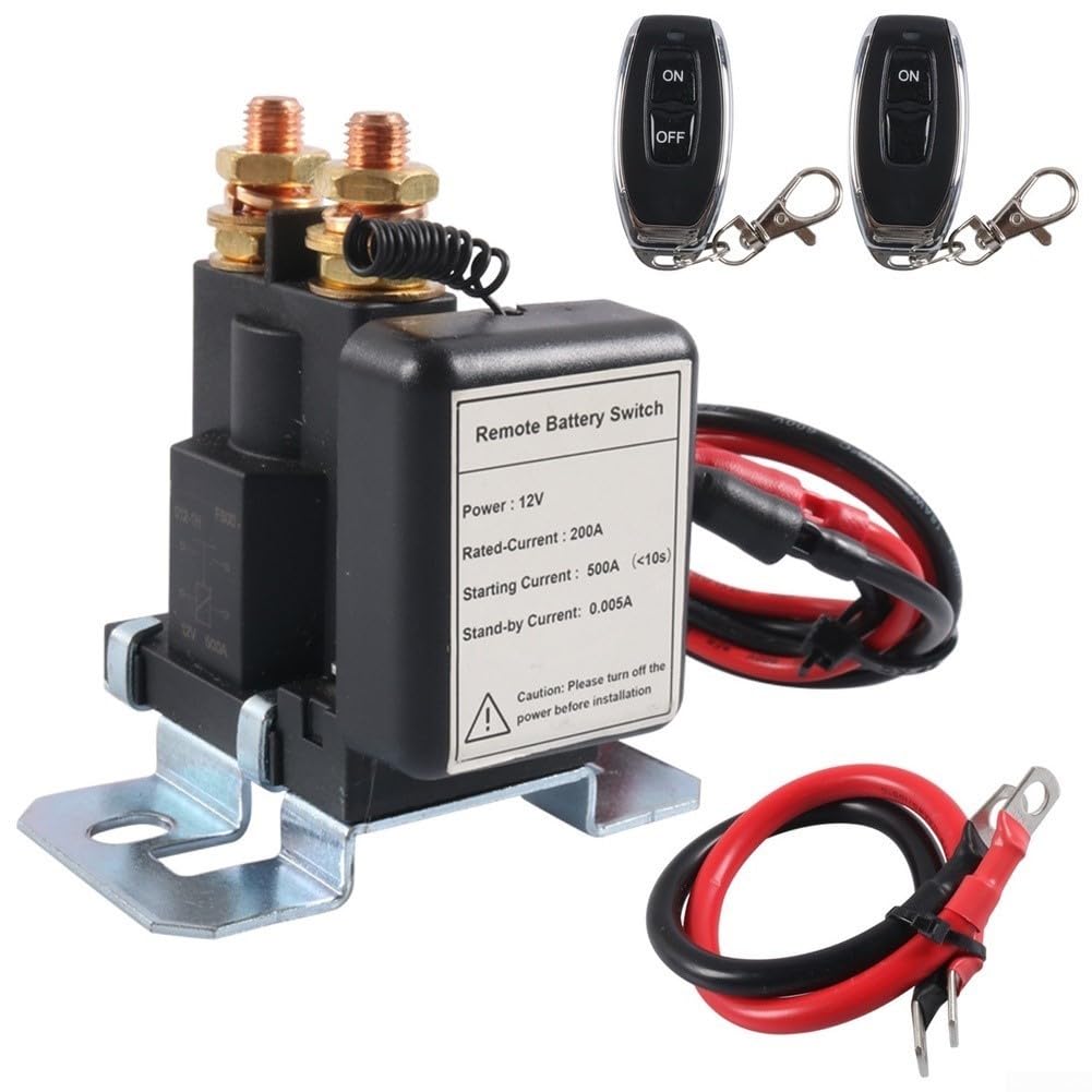 12V Funk-Notausschalter 200A für Auto Rasenmäher