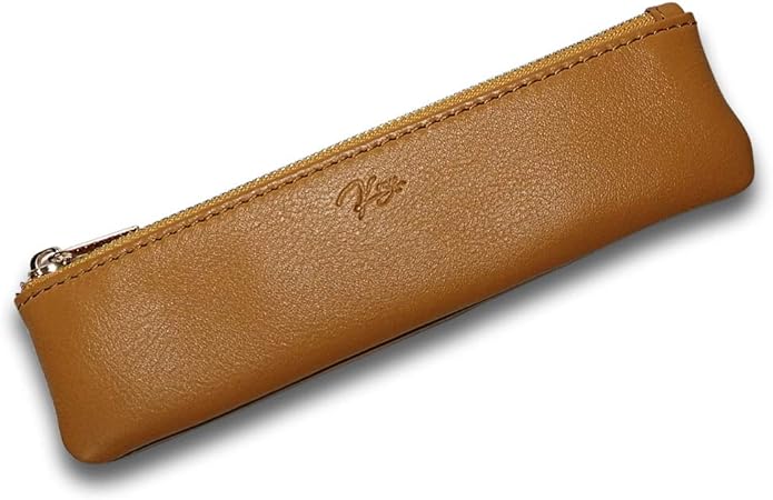 Amazon K Ray ペンケース 筆箱 シンプル 革 スリム メンズ おしゃれ 本革 プレゼント キャメル ペンケース 文房具 オフィス用品 Amazon K Ray ペンケース 筆箱 シンプル 革 スリム メンズ おしゃれ 本革 プレゼント キャメル ペンケース 文房具 オフィス用品