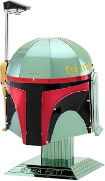Fascinations Metal Earth Boba Fett Helmet 3D Metal Model Kit