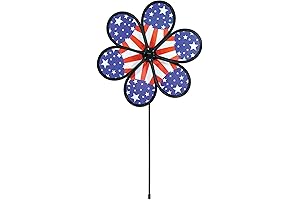 In the Breeze Patriot Star Flower Spinner