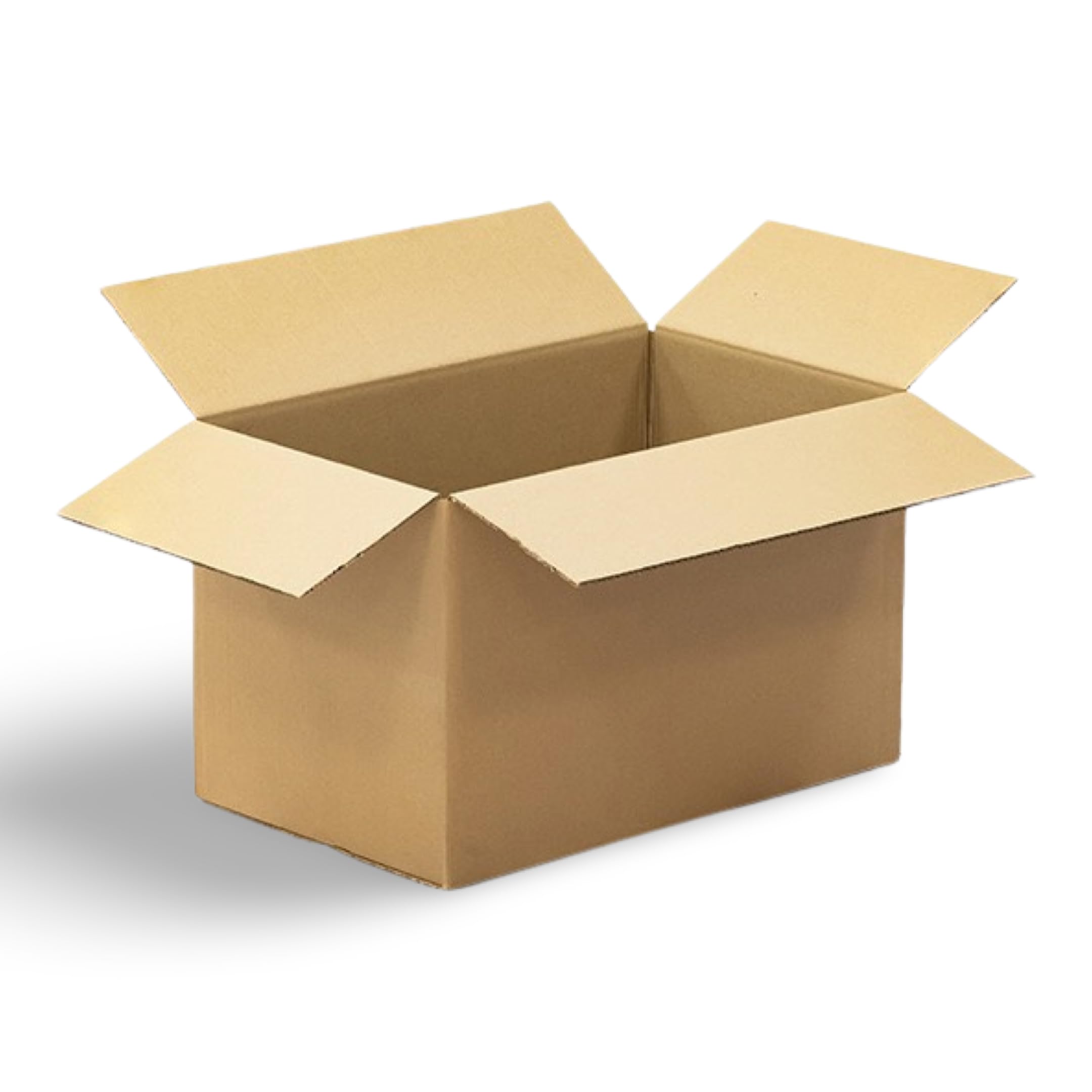 ZYBUX - 10 x Large Strong Double Box Wall Shipping Mailing Postal Parcel Easy to Assemble Cardboard Parcel Boxes, Idal for Cardboard Gift Box, Packing Boxes for Moving House - 51 x 30 x 30cm Approx