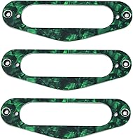Vista 9 de VICASKY 3 unids Gb405f Guitarra Pickup Frame Anillo de montaje Verde Humbucker Anillos para Guitarras Single Coil Pickup Accesorio