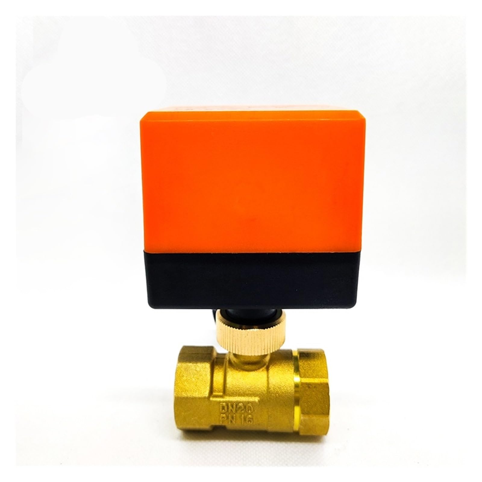Mosiężny elektryczny zawór kulowy, 1/2 "3/4" 1 "1-1/4" 1-1/2 "2", elektromagnetyczny zawór ogrzewania podłogowego do klimatyzacji, dwukierunkowy, AC 220 V (45293,12VDC)