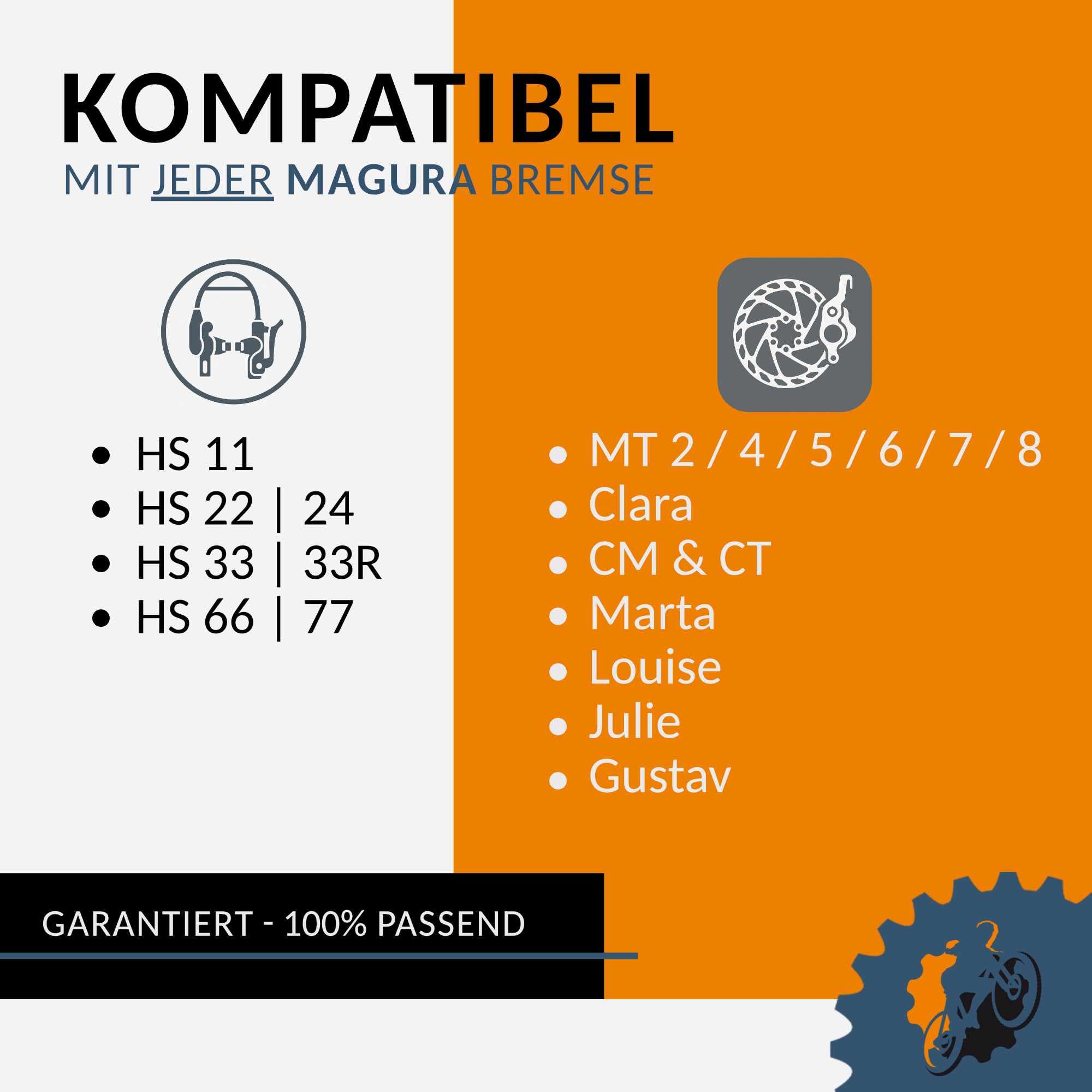 Entlüftungskit passend für alle Magura hydraulische Scheibenbremsen | Fahrrad Bremsen Service Kit Entlüftungsset mit Schritt für Schritt Anleitung für entlüften der Fahrradbremse 250ml Öl