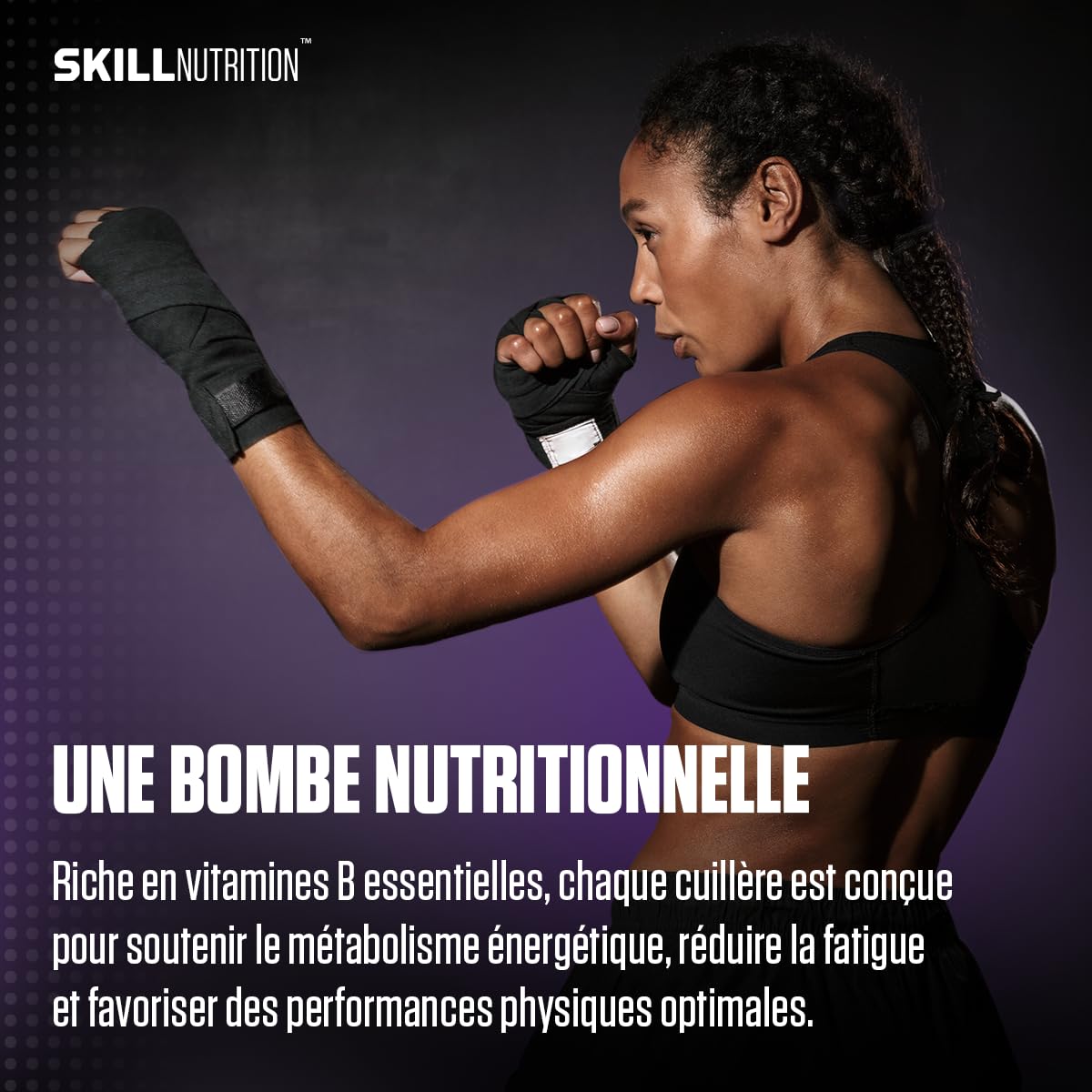 SKILL Nutrition Pre-Workout Sour Gummies | Énergie sans Crash | Xtenergy, TheaGreen, Vitacholine, Astragin | Citrulline, Bêta-Alanine & Vitamines B | Focus & Performance | Végétalien & Halal