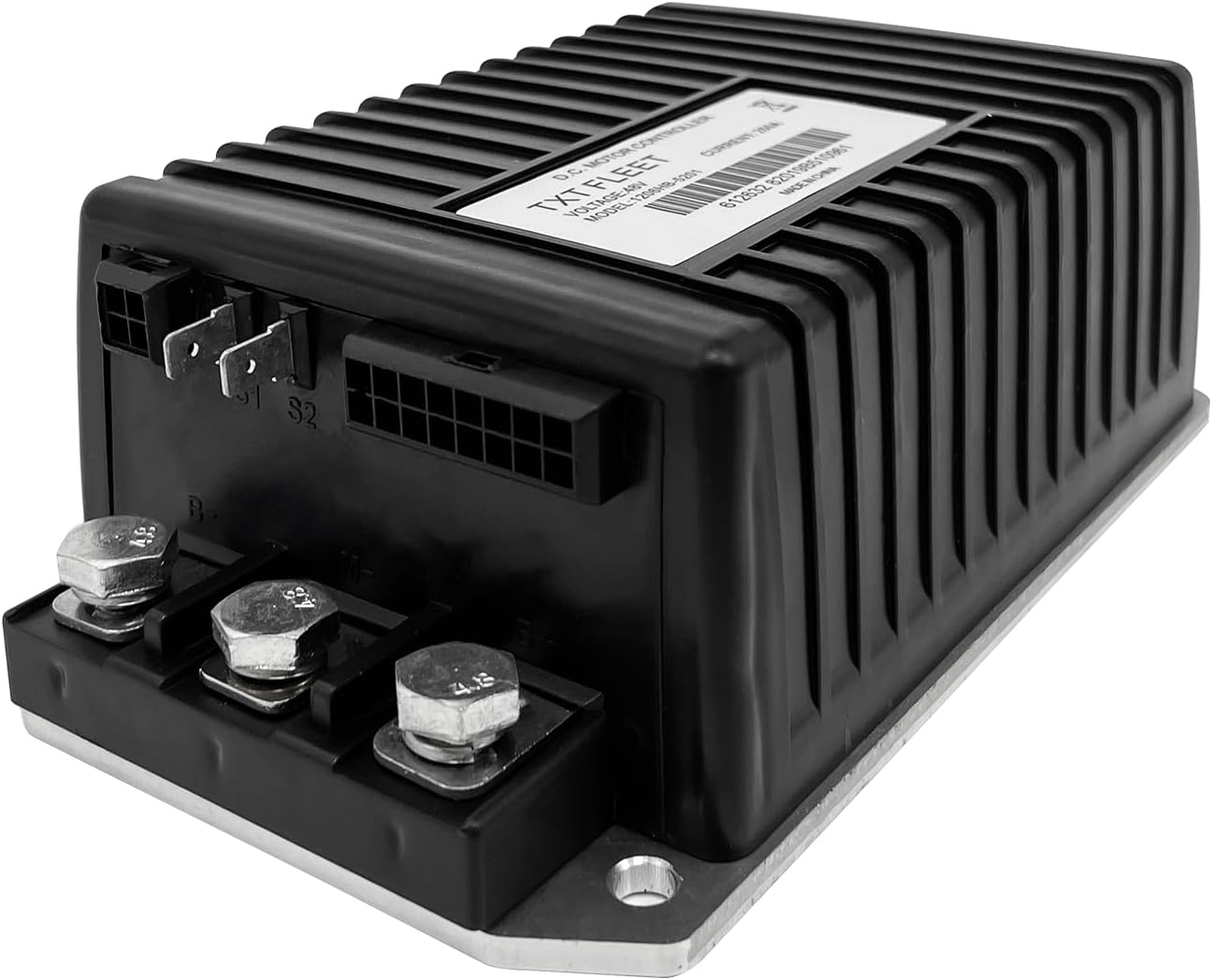 Blrack1206HB-5201  48V 250A DC Motor Speed Controller Compatible with Golf Cart E-Z-GO TXT Express S4 / L4；Terrain 250；MPT&Cushman Hauler 800 / 1000 1206 Series Model with ITS Throttle Input