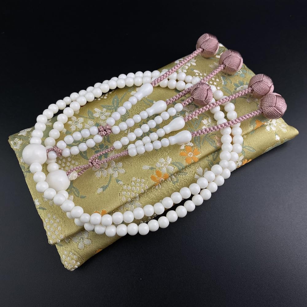 R813 ⭐️任暁攀（にん ぎょうはん）・ 古法虎牙桶珠数珠⭐️ R813